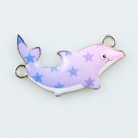 Alloy Enamel Connector Charms LS-ENAM-TAC0010-04D-1