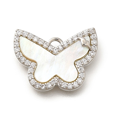 Brass Micro Pave Cubic Zirconia Pendants LS-KK-Q035-05P-1