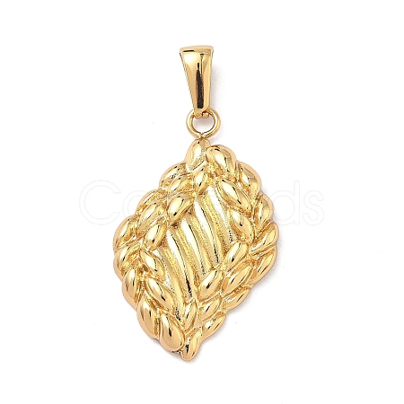 304 Stainless Steel Pendants STAS-L309-19G-1
