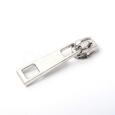Zinc Alloy Replacement Zipper Sliders FIND-WH0068-21A-1