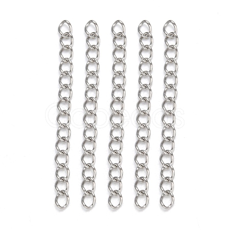 Tarnish Resistant 304 Stainless Steel Chain Extender X-CHS-R005-1
