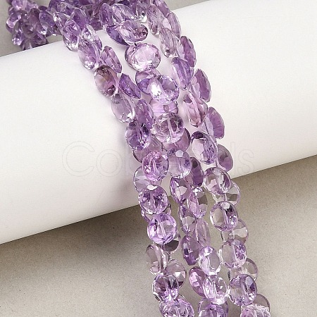 Natural Amethyst Beads Strands G-Z152-B01-01-1