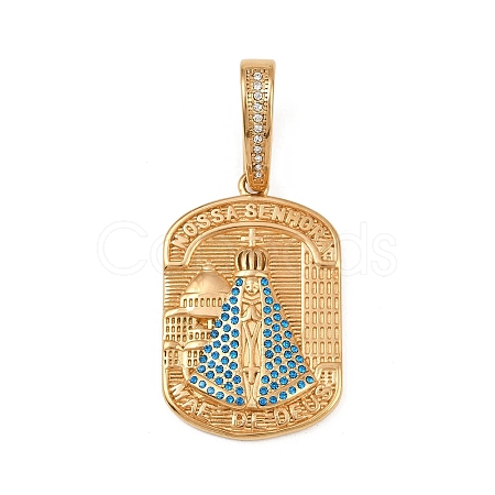 304 Stainless Steel with Rhinestone Pendants Hand Polished STAS-Z171-25G-02-1