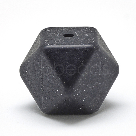 Food Grade Eco-Friendly Silicone Focal Beads SIL-Q009B-10-1