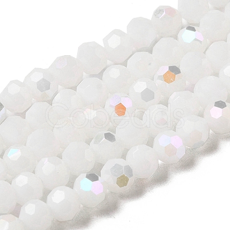 Imitation Jade Glass Beads Strands EGLA-A035-J6mm-L05-1