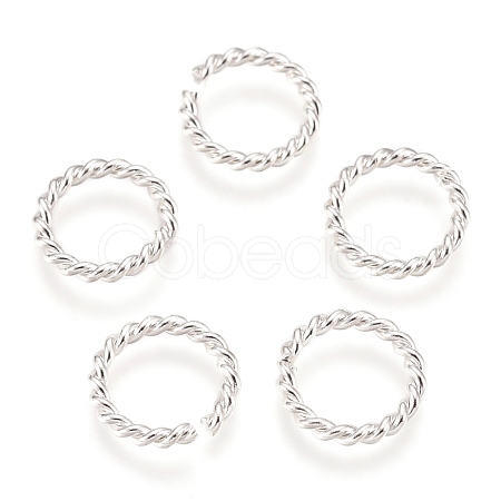 304 Stainless Steel Open Jump Rings STAS-F191-11S-B-1