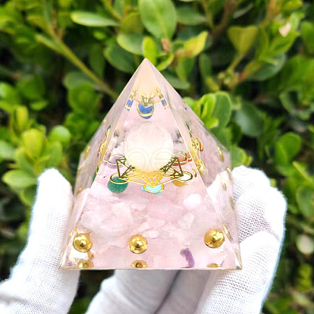Orgonite Pyramid Resin Energy Generators PW-WG30CAA-01-1