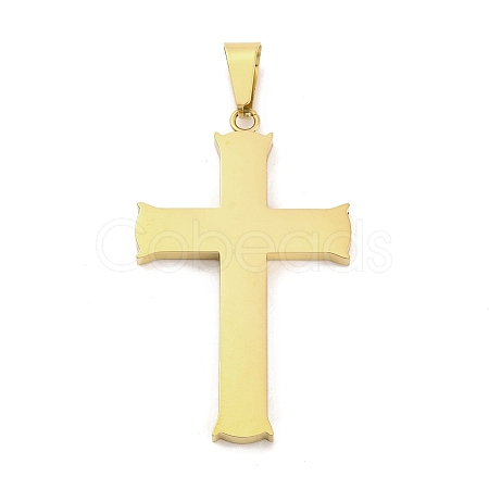 PVD Vacuum Plating 304 Stainless Steel Pendants STAS-Z080-10G-1