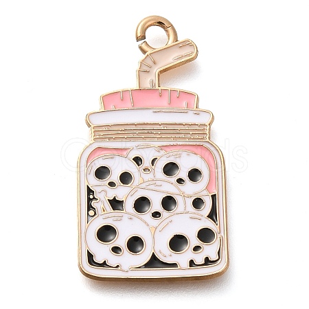 Alloy Enamel Pendants ENAM-Q508-03E-1