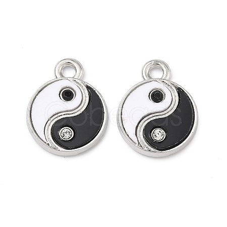 Alloy Rhinestone Pendants PALLOY-P319-03P-1