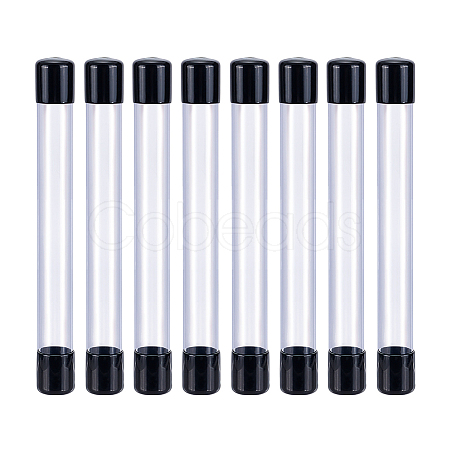 Transparent PVC Plastic Bead Storage Tubes AJEW-WH0348-767B-1