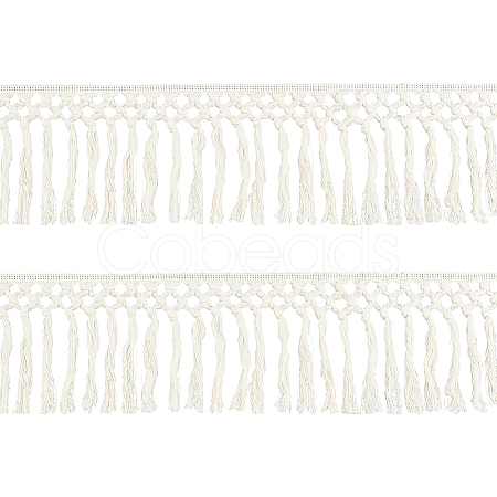 Cotton Lace Trims OCOR-WH0071-016-1