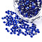 Hotfix Rhinestone, Glass Rhinestone Flat Back Cabochons, Half Round, Cobalt, SS8, 2.3~2.4x1mm, about 1440pcs/bag