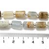 Natural Blue Calcite Beads Strands G-N327-06-05-5