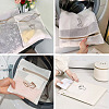 3Pcs 3 Styles Polyester Mesh Zipper Laundry Bags ABAG-TA0002-22-9