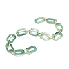 Handmade Acrylic Paperclip Chains X-AJEW-JB00697-02-2