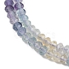Gradient Color Natural Colorful Fluorite Beads Strands G-H071-A04-01-3
