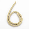 Handmade Polymer Clay Beads Strands CLAY-R089-6mm-117-2