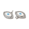Brass Micro Pave Cubic Zirconia Pendants KK-E068-VB080-1-3