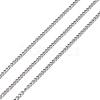 304 Stainless Steel Curb Chains CHS-M009-11P-02-1