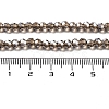 Electroplate Transparent Glass Beads Strands EGLA-A035-T4mm-A16-4