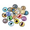 Glass Cabochons GLAA-XCP0011-25-1