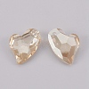 K9 Glass Rhinestone Pendants GLAA-F083-01A-06-2