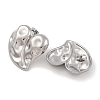 Non-Tarnish 304 Stainless Steel Stud Earrings EJEW-H013-37P-2