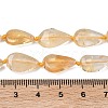 Heated Natural Citrine Beads Strands G-L650-H01-01-5