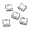 K9 Faceted Glass Rhinestone Cabochons GLAA-H106-G01-M-2