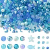 Mixed Styles Glass Beads GLAA-YW0003-73B-1