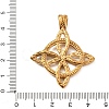 304 Stainless Steel Pendants STAS-E526-02G-3