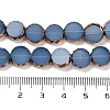 Imitation Jade Glass Beads Strands GLAA-H032-03-02-4
