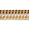 Two Tone Handmade Brass Curb Chains CHC-I035-01G-06-2