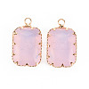 Transparent Glass Pendants GLAA-S193-005-A02-2