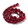 Natural White Jade Beads Strands G-E614-B01-07-2
