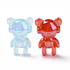Transparent Acrylic Imitation Jelly Beads OACR-P011-11C-2