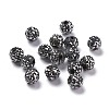Pave Disco Ball Beads RB-A140-8mm-5-2
