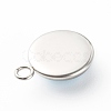 Resin Evil Eye Pendants PALLOY-JF00774-02-4