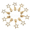 20Pcs Alloy Rhinestone Replacement Zipper Sliders HJEW-TAC0154-3