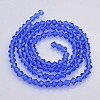Faceted Bicone Glass Beads Strands EGLA-P017-4mm-10-2