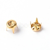 Brass Glass Rhinestone Spikes LS-FIND-WH0070-82A-01-1