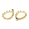 Brass Pave Cubic Zirconia Pendants KK-Z028-03G-3
