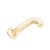 Rack Plating Brass Pendants X-KK-C065-05J-G-2