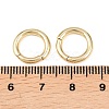 Brass Twister Clasp KK-Z146-04G-01-3