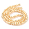Baking Paint Pearlized Glass Pearl Round Bead Strands HY-Q003-6mm-61-4