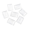 Transparent Rectangle Glass Cabochons GGLA-R025-25x18-4