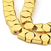 Electroplated Synthetic Non-magnetic Hematite Beads Strands G-C136-A01-03-3