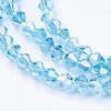 Glass Beads Strands X-EGLA-S056-03-3