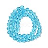 Imitation Austrian Crystal 5301 Bicone Beads GLAA-S026-6mm-06-2